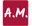 A.M. English logo
